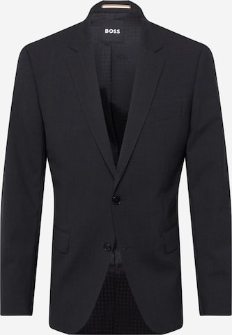 BOSS Black - Ajuste estrecho Chaqueta tipo saco para negocios 'Huge' en gris: frente