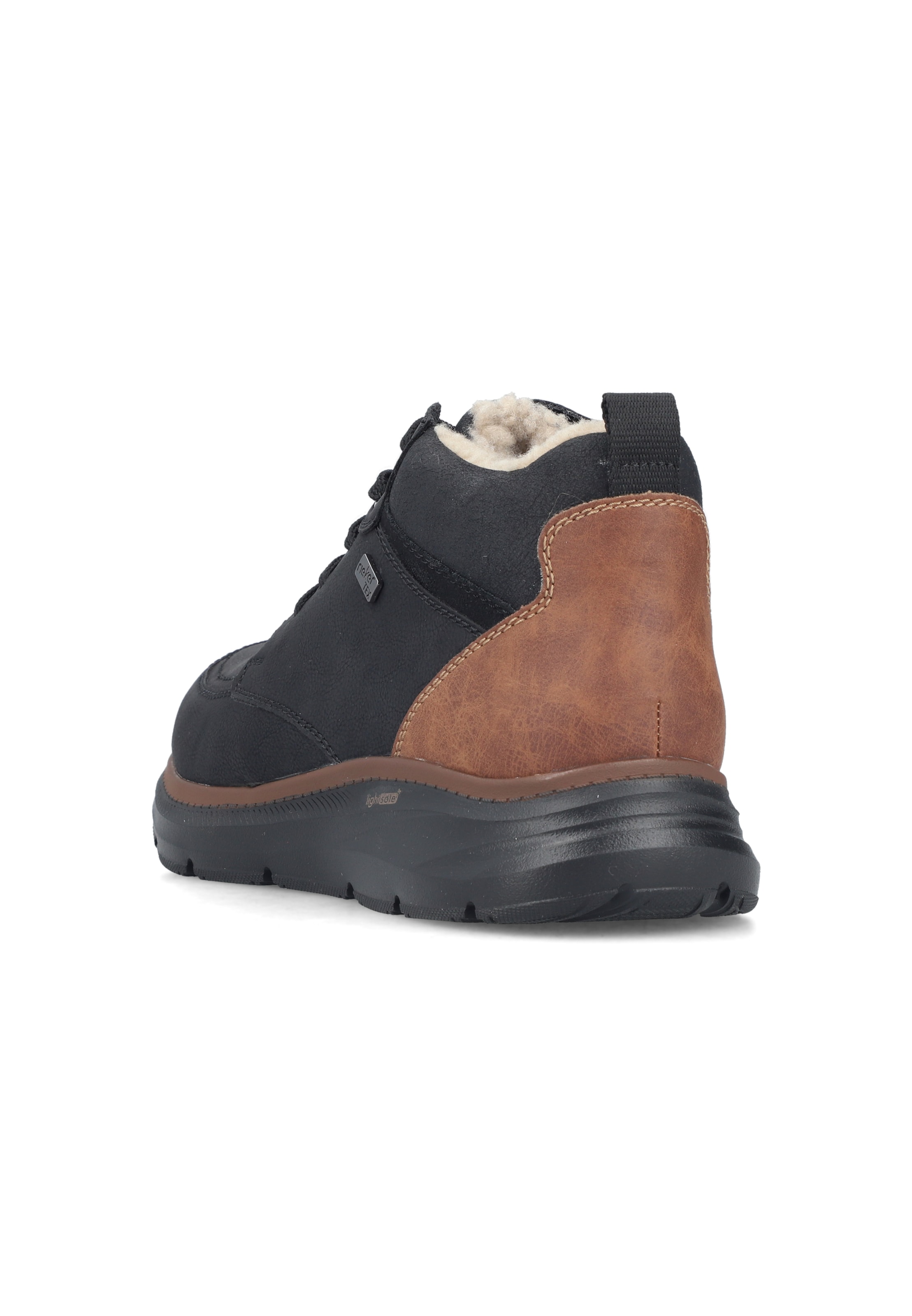 Rieker Schnürboots in Schwarz