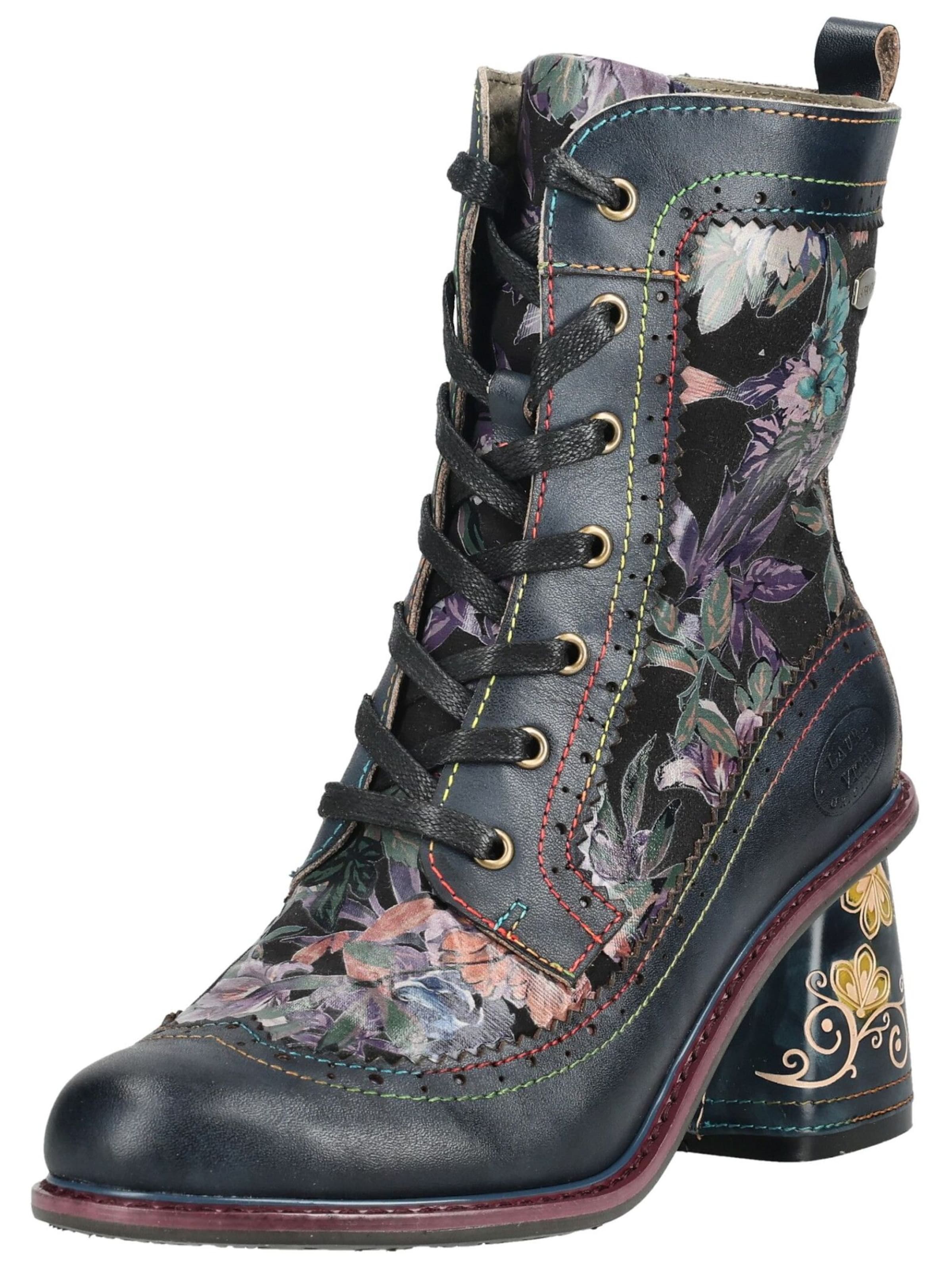 Laura Vita Stiefelette in Schwarz: Vorderseite