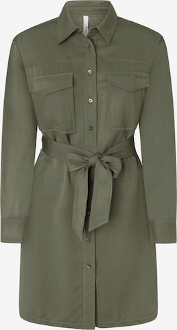 Pepe Jeans Shirt Dress 'BEATE' in Green: front