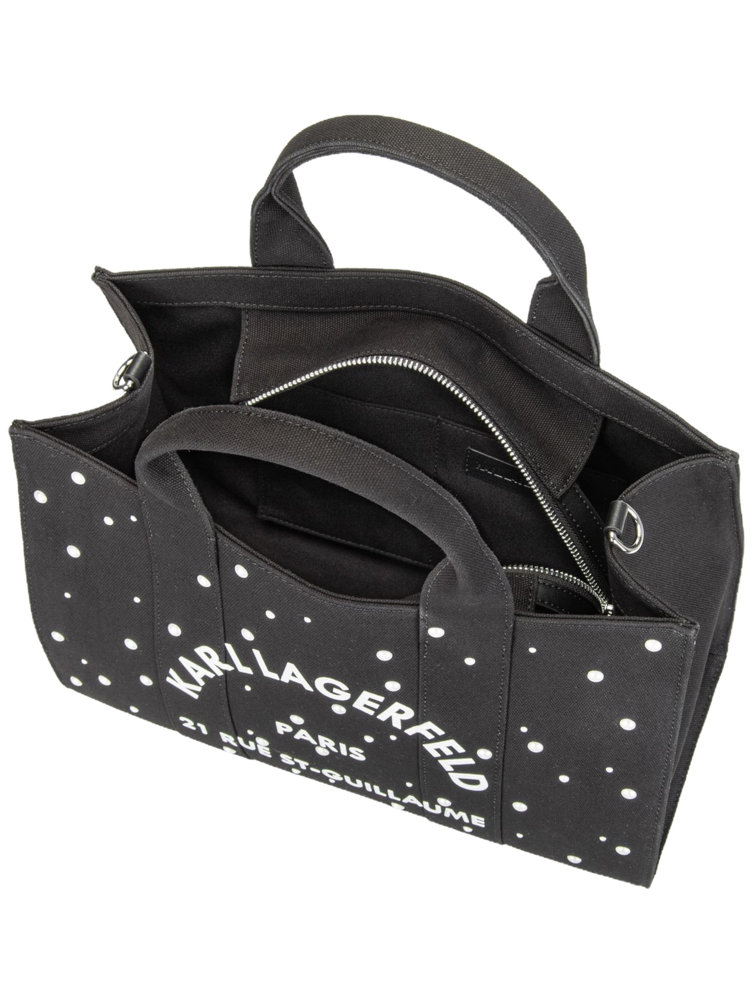 Karl Lagerfeld Torba shopper 'Rue St-Guillaume' w kolorze czarny
