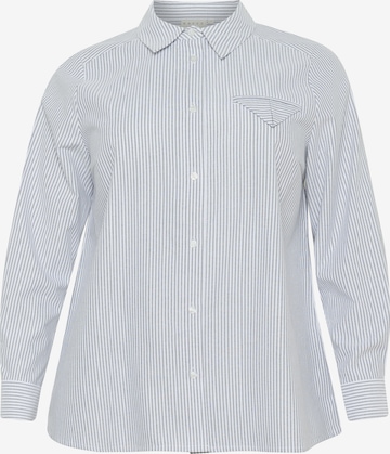 KAFFE CURVE Bluse 'Osina' in Weiß: Vorderseite