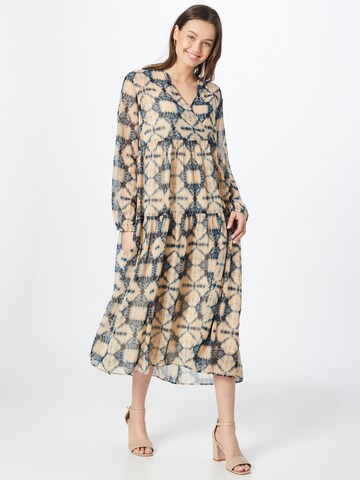 COMMA Dress in Beige: front