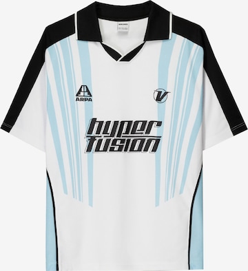 Bershka Koszulka w kolorze biały: przód