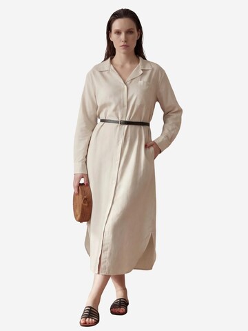 My fashion Blousejurk in Beige: voorkant