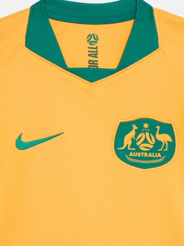 NIKE Performance shirt 'AUS  STAD HM' in Yellow