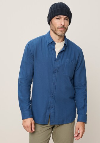 Man's World Regular fit Button Up Shirt in Blue: front