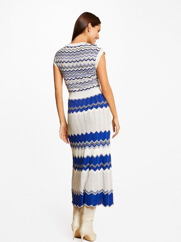 Morgan Knit dress 'RMGUI' in Blue