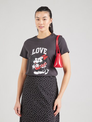 T-shirt 'ONLMICKEY' ONLY en gris : devant