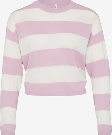 Only Petite Tröja 'ONLDERRY' i lila: framsida