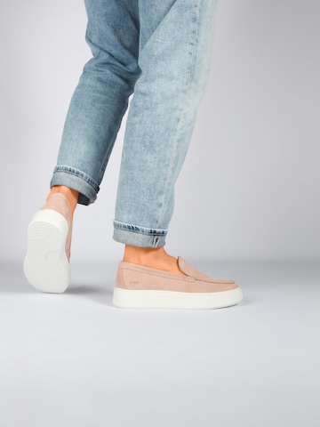 BLACKSTONE Mokassin 'Cameron BL487' in Pink