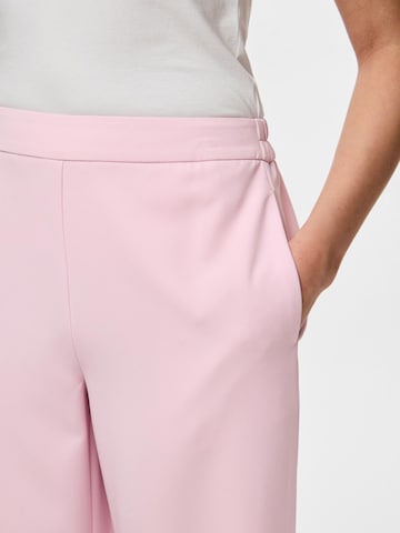 Wide leg Pantaloni 'PCBozzy' di PIECES in rosa