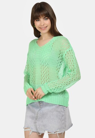 MYMO Pullover in Grün: Vorderseite
