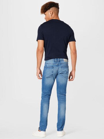 TOM TAILOR DENIM Skinny Jeans 'Piers' in Blauw