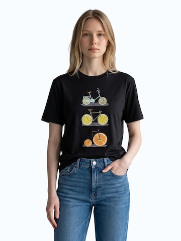 Viore Shirt 'T-shirt' in Black