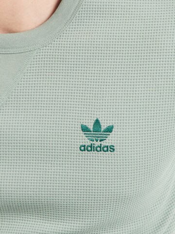 ADIDAS ORIGINALS Shirt 'Trefoil Essentials' in Green