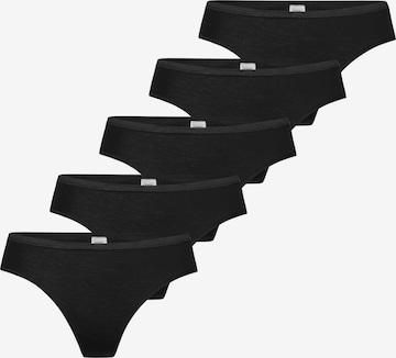 Mey Panty 'Modal Pure' in Black: front
