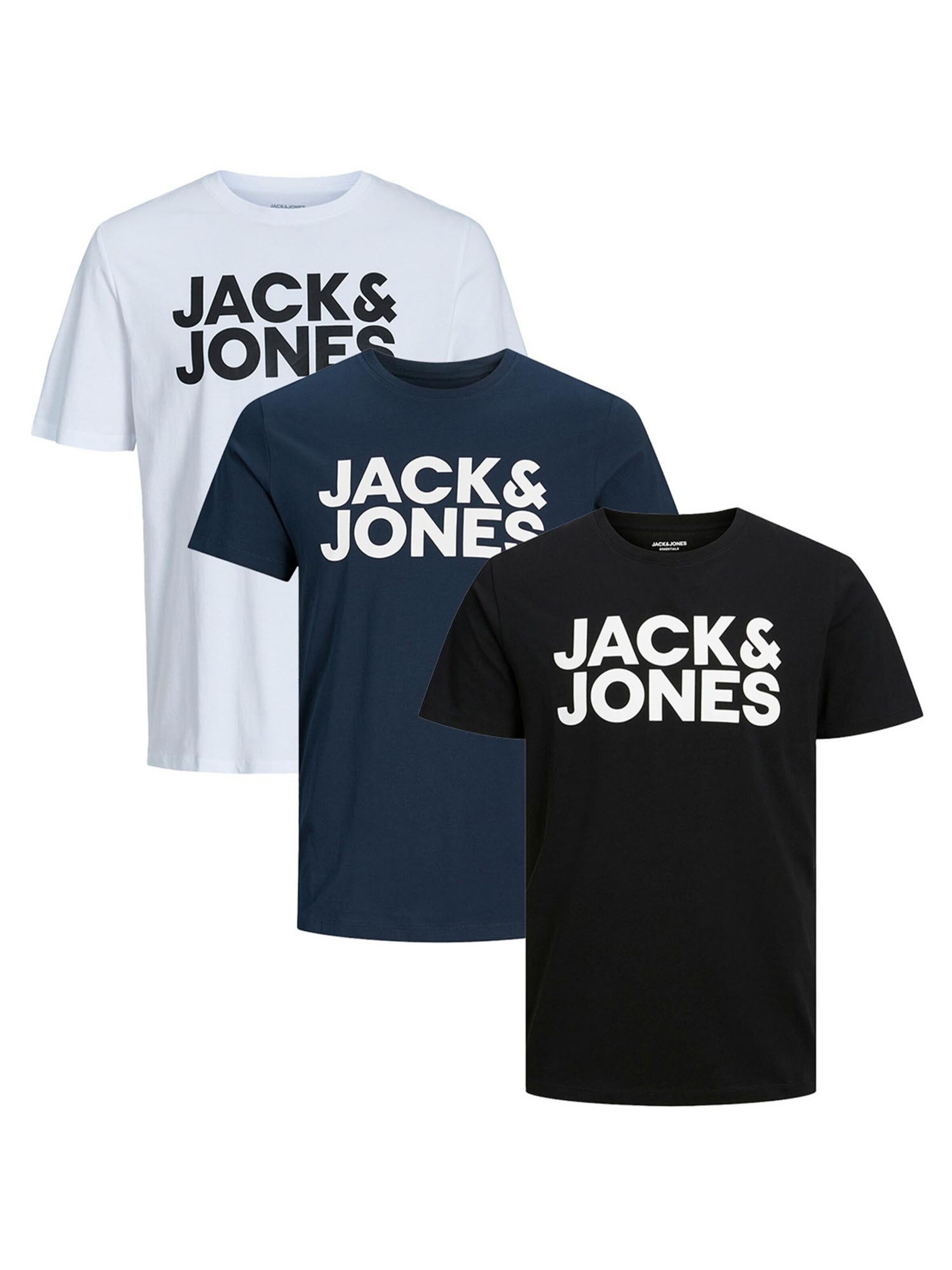 JACK & JONES Shirt 'Corp' in Blue: front