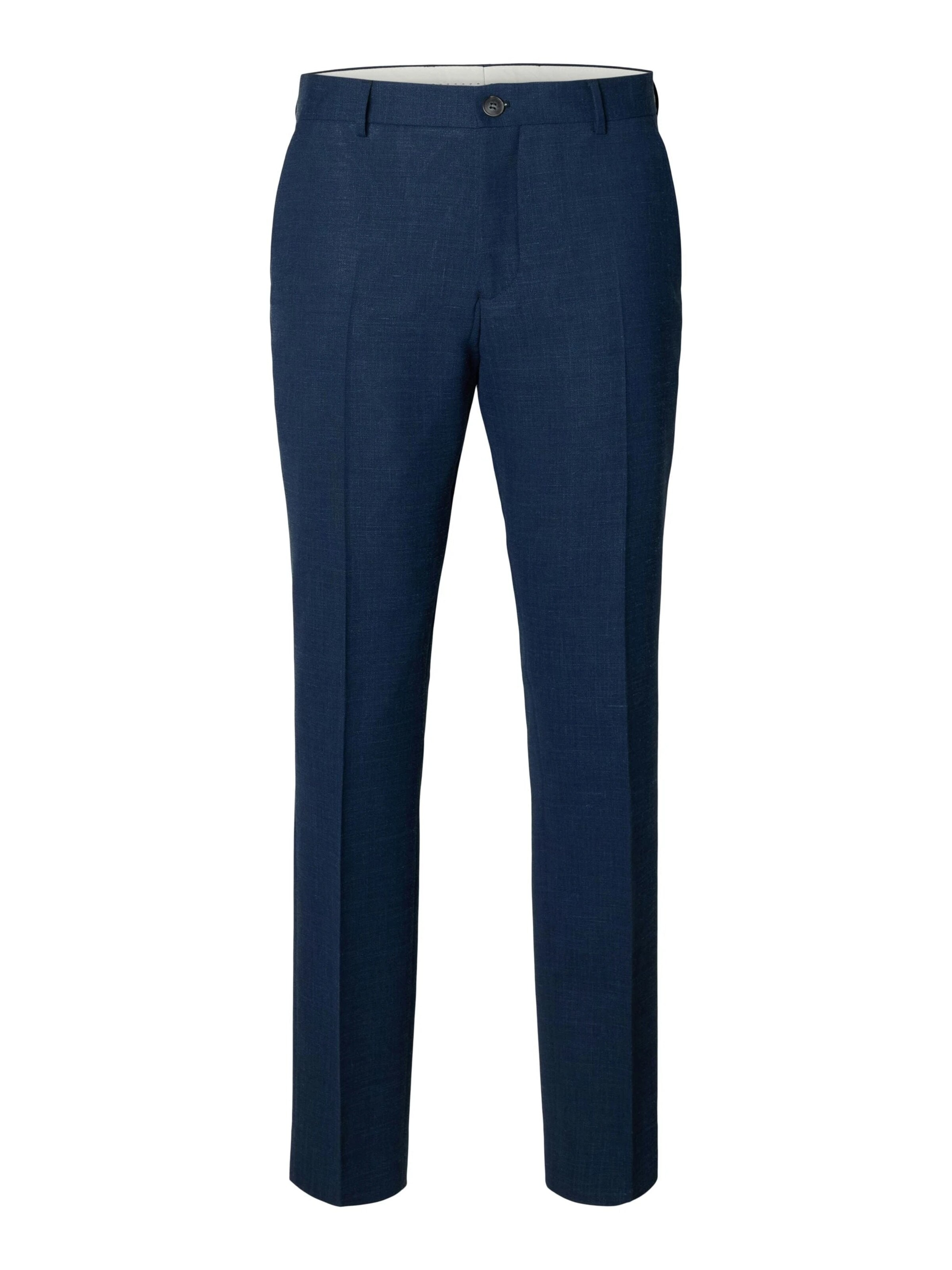 Slimfit Pantaloni '16087871' di SELECTED in blu: frontale