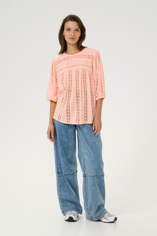Kaffe Blouse 'Randy' in Oranje