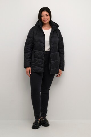 KAFFE CURVE Winter jacket in Black