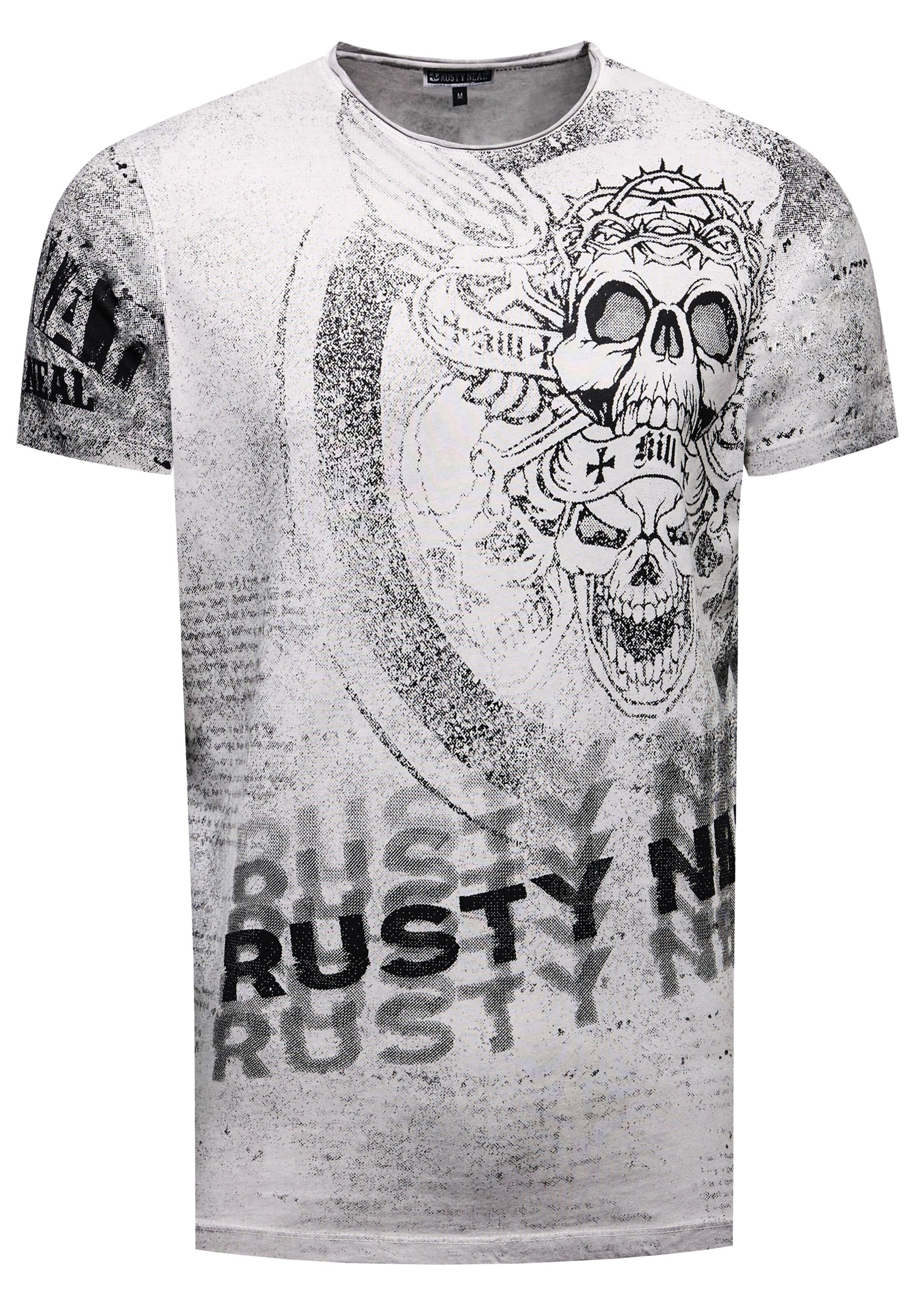 Rusty Neal Shirt in Grey: front