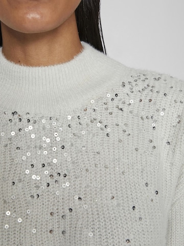 VILA Sweater 'SHEENA' in Grey