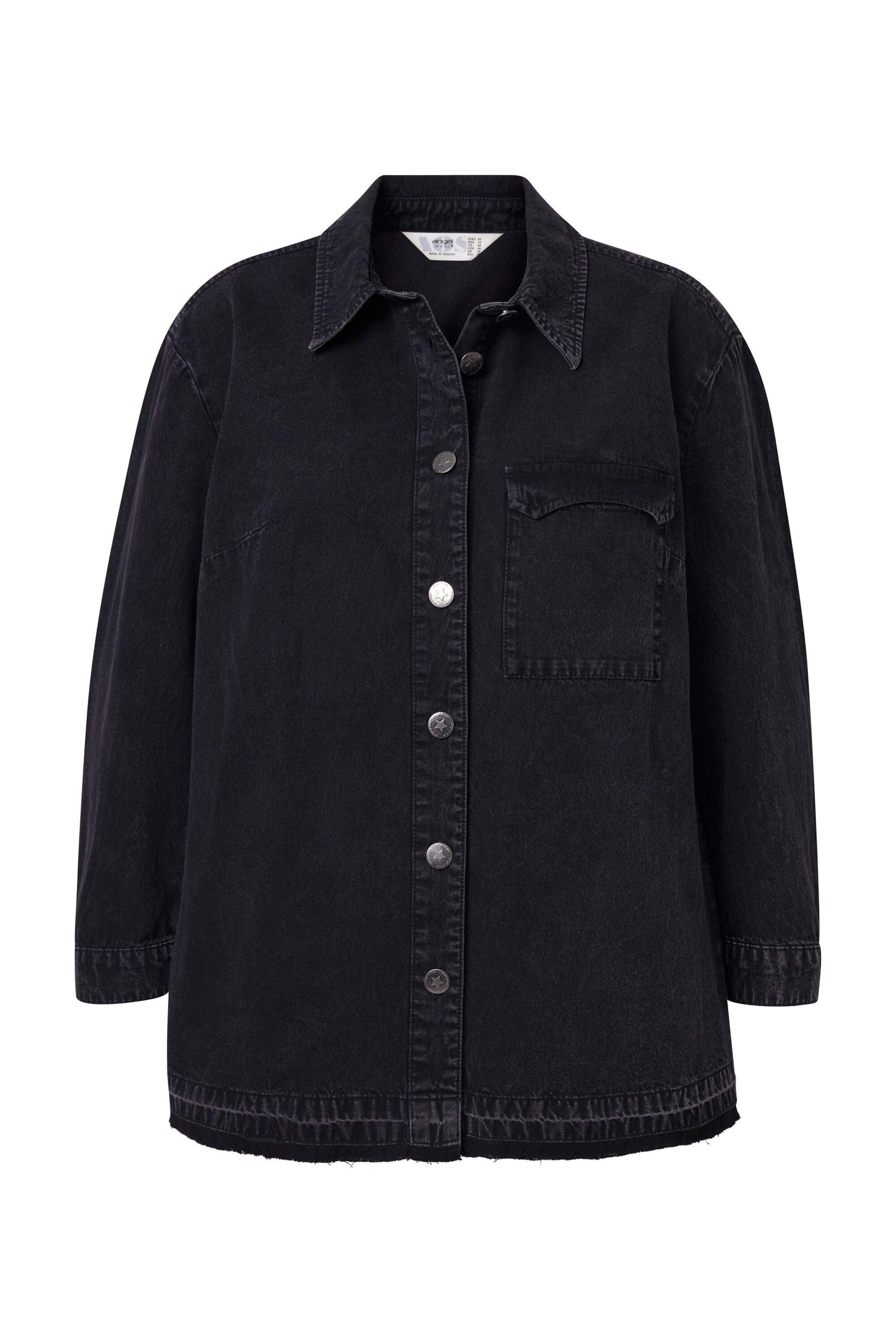 Angel of Style Bluse in Schwarz: Vorderseite