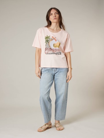 T-shirt 'ALBANE' Deeluxe en rose