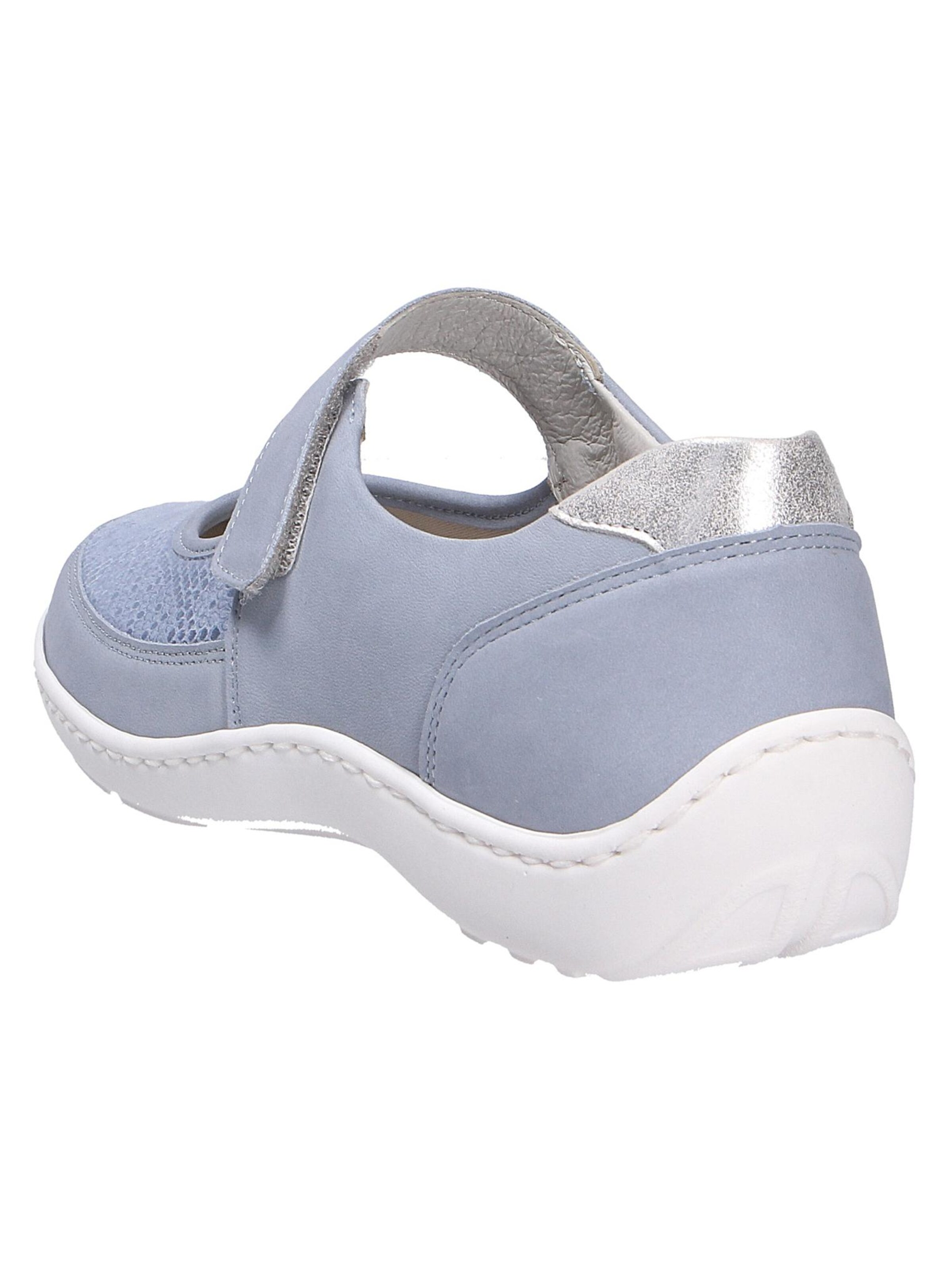 WALDLÄUFER Ballerina met riempjes 'Henni' in Grijs