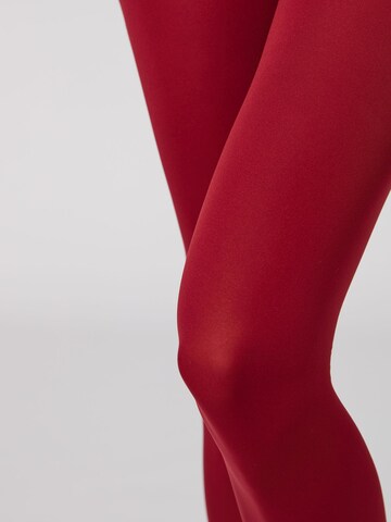 CALZEDONIA Tights 'Soft Comfort' in Red