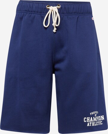 Champion Authentic Athletic Apparel Regular Bukse i blå: forside
