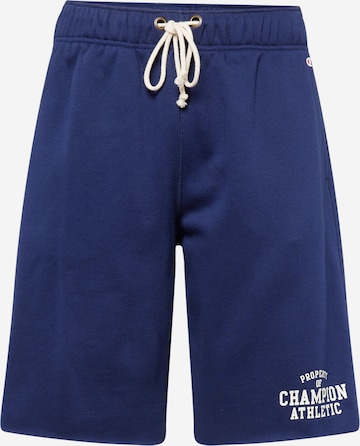 Champion Authentic Athletic Apparel Regular Housut värissä sininen: edessä