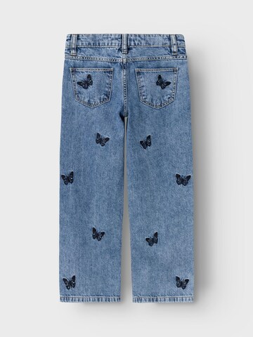 NAME IT Wide leg Jeans in Blauw