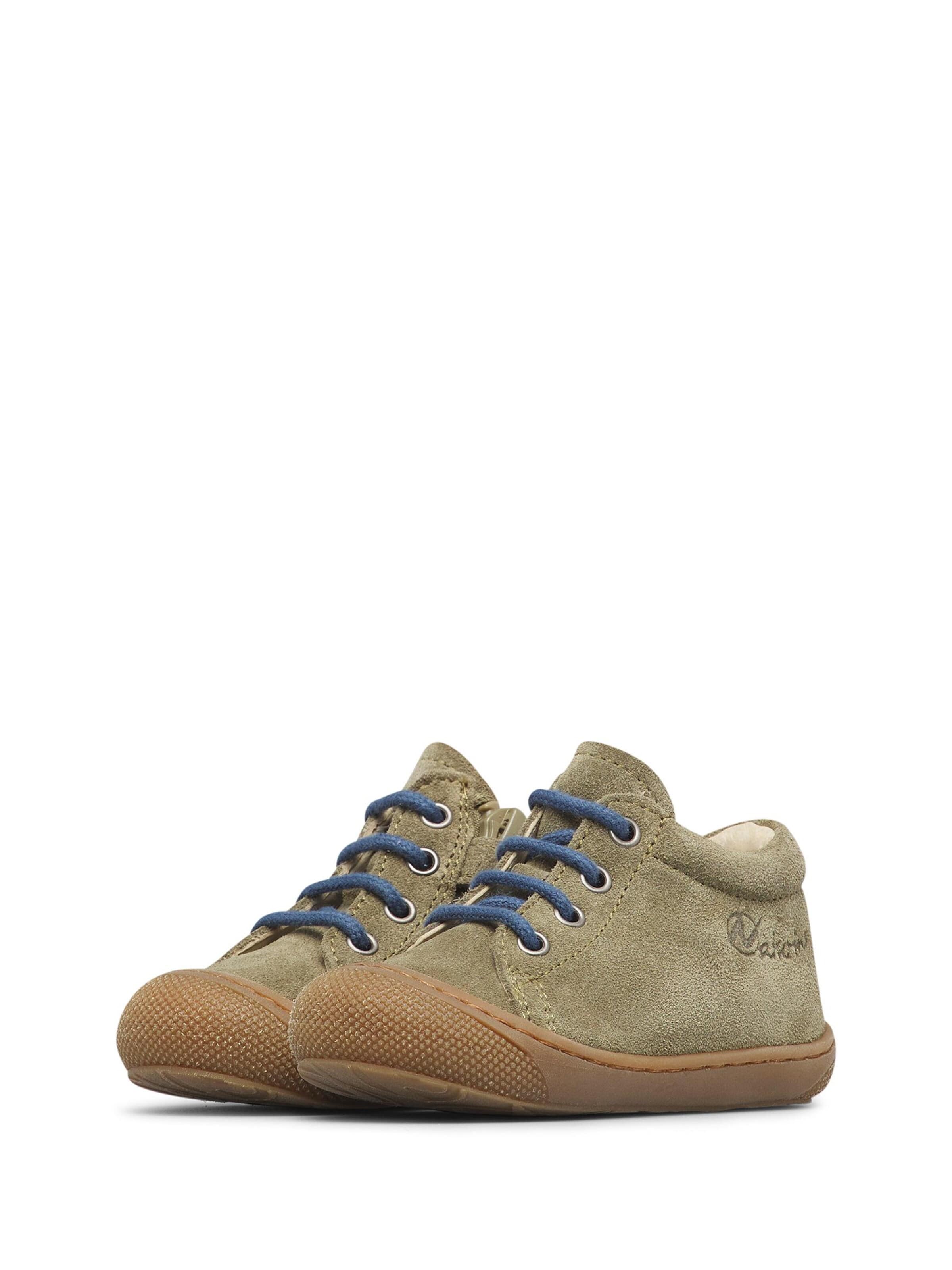 NATURINO Halbschuh 'COCOON ZIP'‌‌‌‌‌‌ in Grün