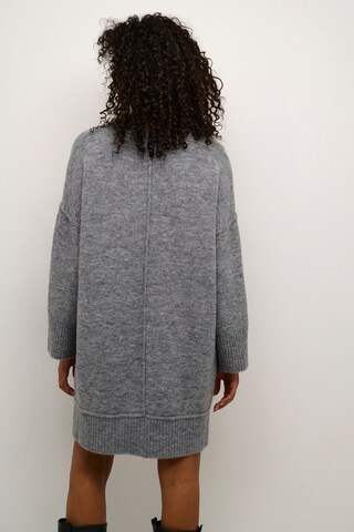 Kaffe Strickkleid in Grau