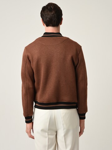 Veste mi-saison Antioch en marron