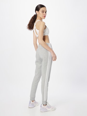 ADIDAS SPORTSWEAR Дънки Tapered Leg Спортен панталон '3S FL' в сиво