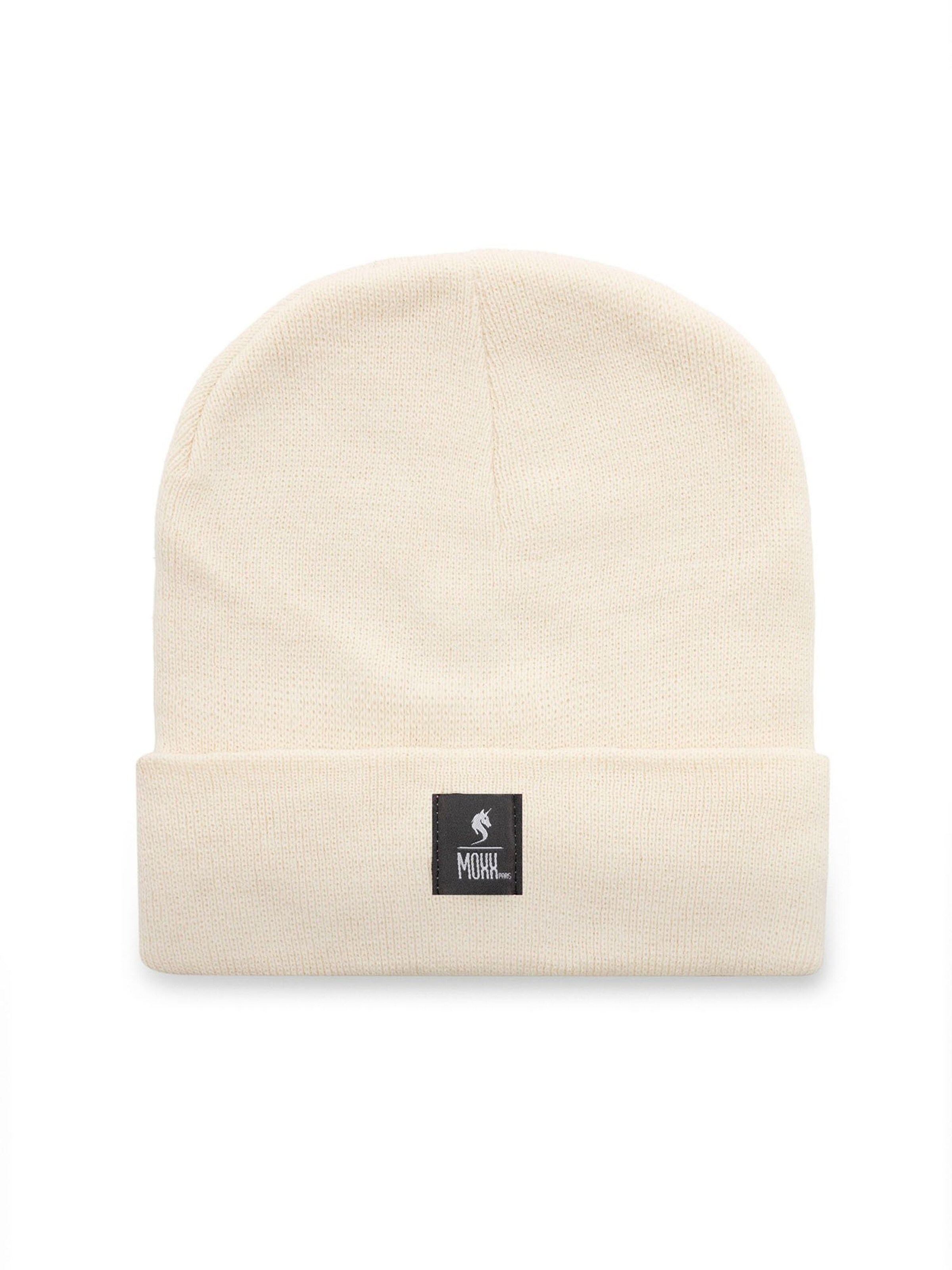 Moxx Paris Mütze in Grau: Vorderseite