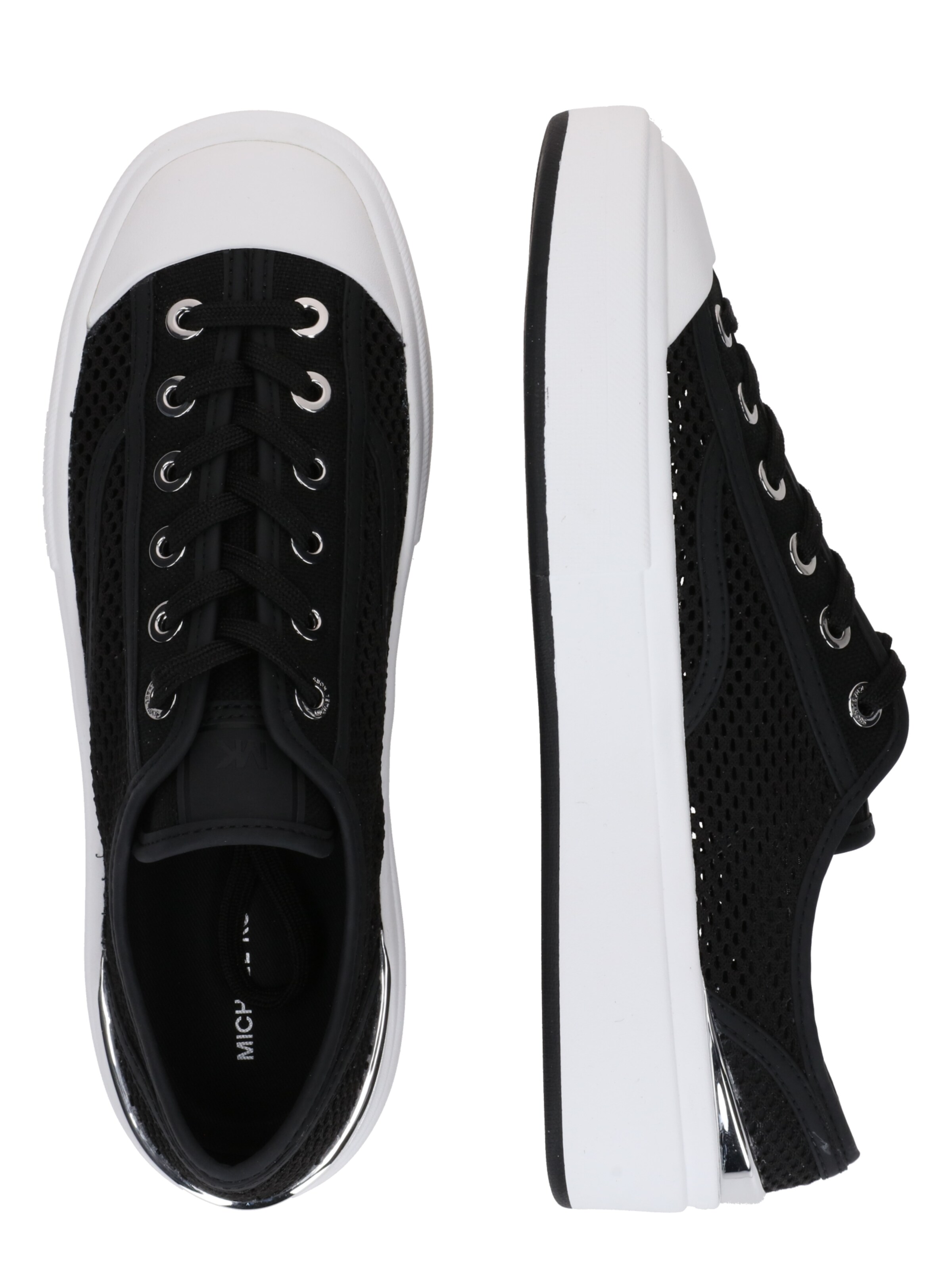 MICHAEL Michael Kors Ниски маратонки 'JUDE' в черно