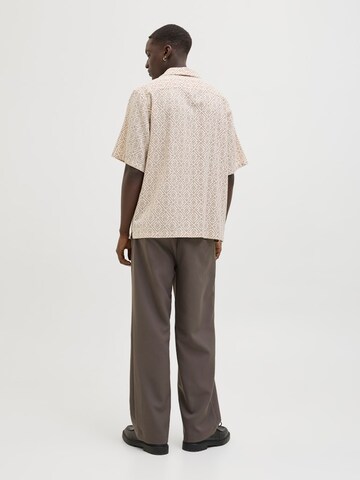 JACK & JONES Классический крой Рубашка 'JPRBLUVincent' в Бежевый