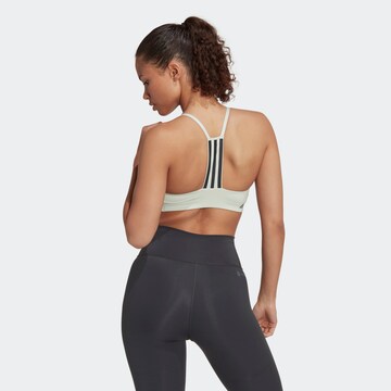 ADIDAS PERFORMANCE Bustier Urheilurintaliivit 'Aeroimpact Light-Support' värissä vihreä