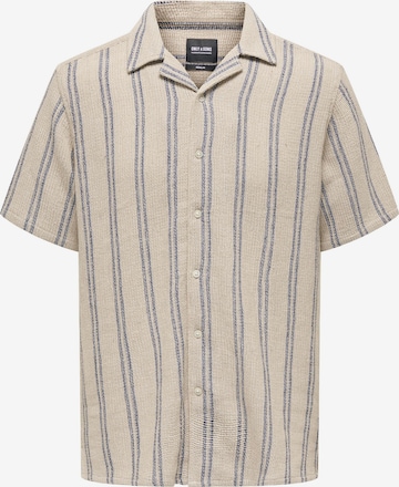 Only & Sons Paita 'Trev' värissä beige: etupuoli
