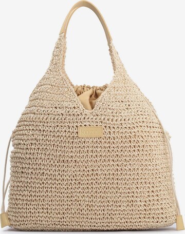 Kazar - Bolso saco en beige: frente