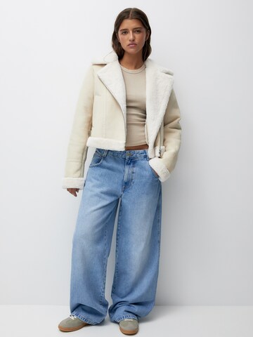 Pull&Bear Jacke in Beige