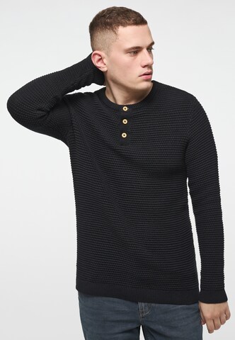 MUSTANG Pullover in Schwarz: predná strana