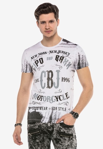 CIPO & BAXX Shirt 'CBJ MOTO' in Mischfarben