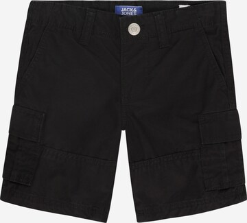 Pantalon 'COLE CAMPAIGN' Jack & Jones Junior en noir : devant