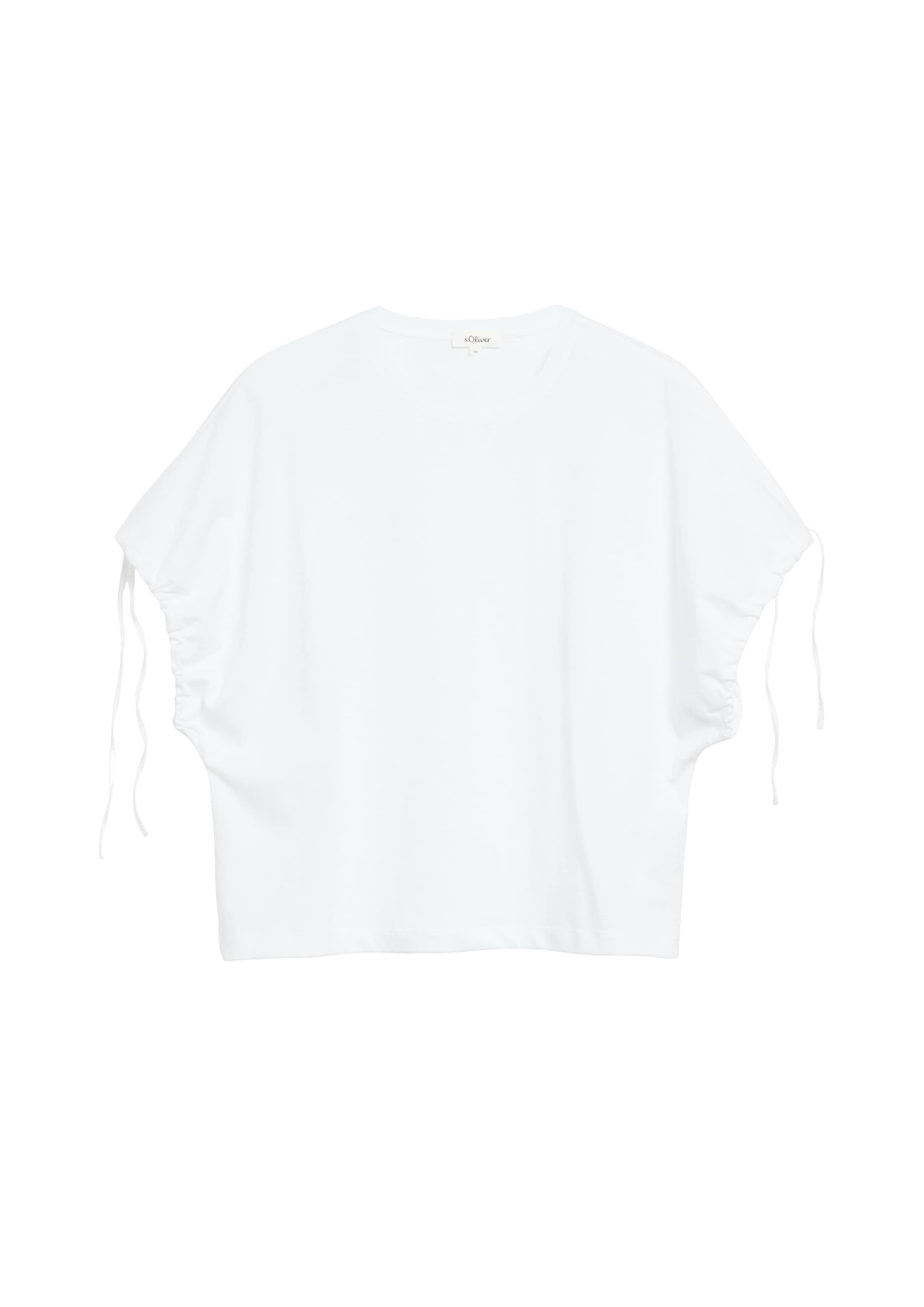 T-shirt s.Oliver en blanc : devant