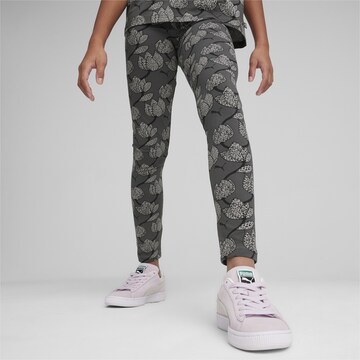 PUMA Skinny Leggings in Zwart: voorkant